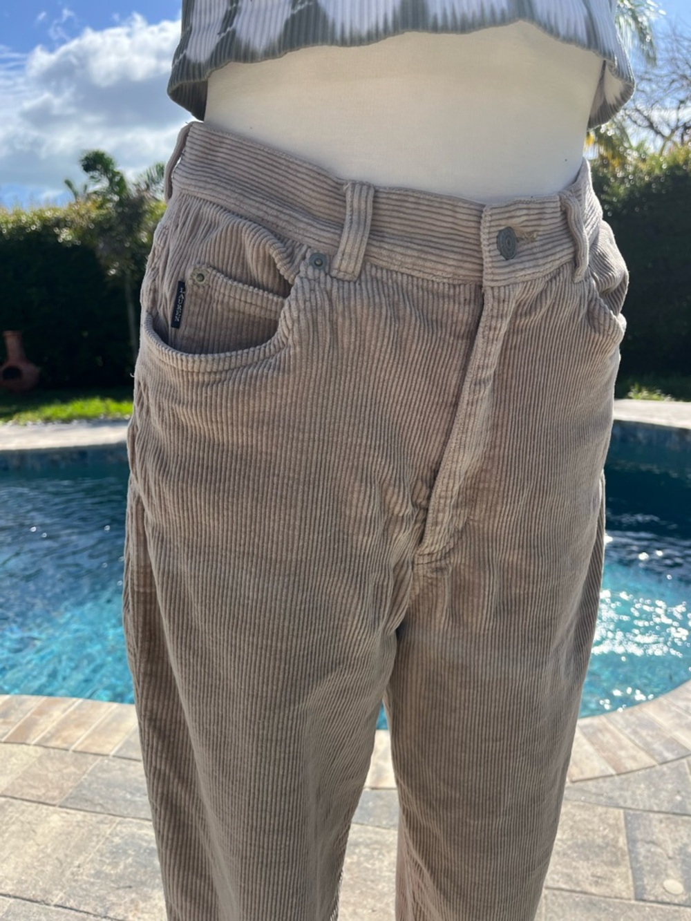 Vintage Lauren Ralph Lauren khaki corduroy – size 2/4 - Picture 5 of 7